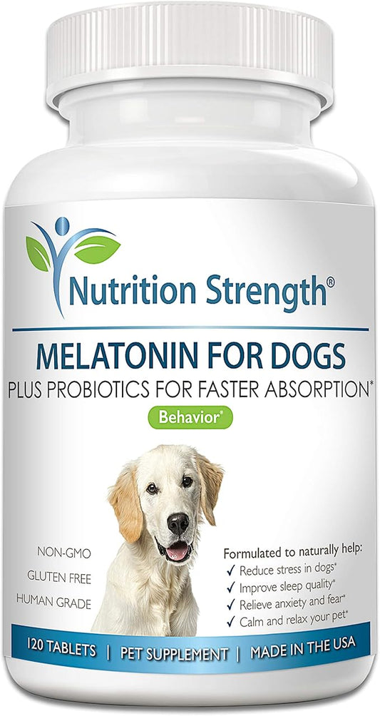 Melatonin for Dogs, 120 Chewable Tablets