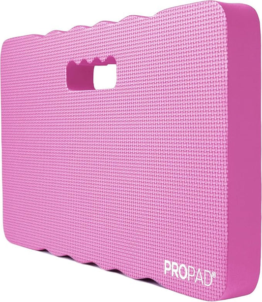 Thick Kneeling Pad, Garden Kneeler for Gardening, Bath Kneeler for Baby Bath, Kneeling Mat for Exercise & Yoga, Knee Pad for Work, Floor Foam Pad, Extra Large (XL) 18 x 11 x 1.5 Inches, Pink