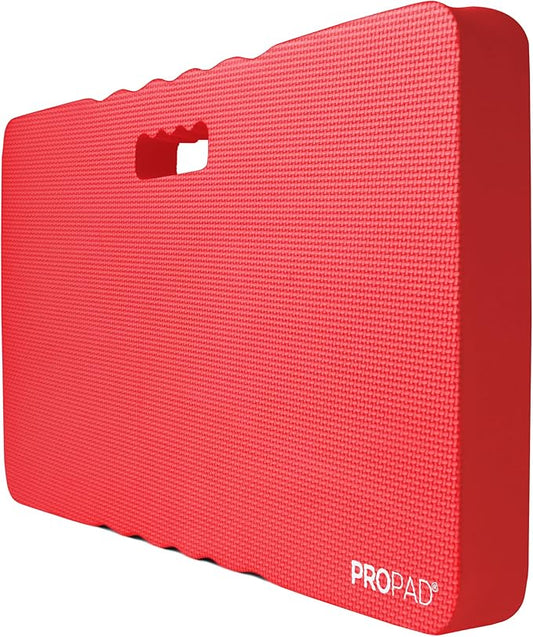 Thick Kneeling Pad, Garden Kneeler for Gardening, Bath Kneeler for Baby Bath, Kneeling Mat for Exercise & Yoga, Knee Pad for Work, Floor Foam Pad, 2X Large (XXL) 24 x 14 x 1.5 Inches, Red