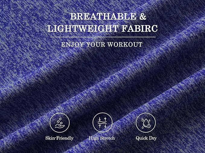 Kimmery Workout Tops for Women Long Sleeve Shirts for Women Quick Dry Line Decor Yoga Tops Sizes S-3XL