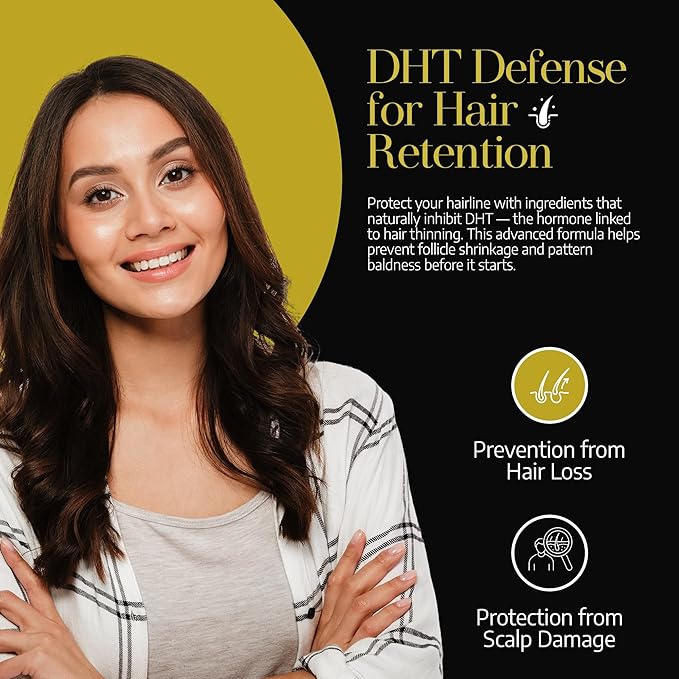 All Goods Alta Strengthening Biotin+Caffeine Shampoo 10oz, DHT Blocker, Women/Mens Hair Loss & Thinning.