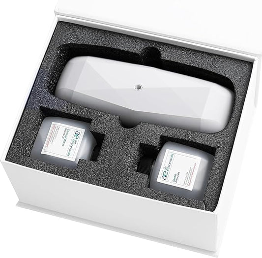 The Diamond Gift Set, Smart Scent Air Machine Luxury Kit, Waterless Fragrance Oil Diffuser with 2 Scents & Bluetooth Control, Santal & Sensual Wood, White