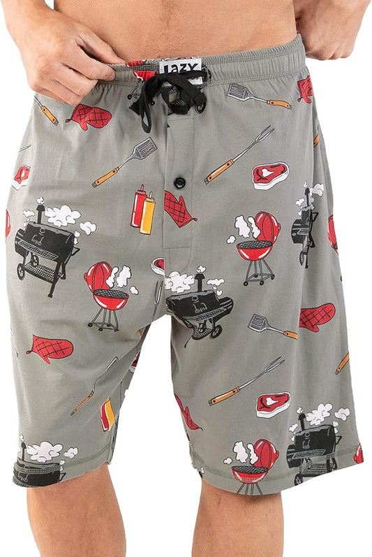 Lazy One Pajama Shorts for Men, Men's Pajama Bottoms, Sleepwear