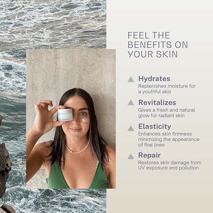 Hyaluronic Acid Youth Renewal Day Cream | Anti-Aging Moisturizer for Wrinkles and Fine Lines | Hydrating, Firming, and Smoothing Skin Care Treatment | Hydrolyzed Collagen 1.7 Fl Oz