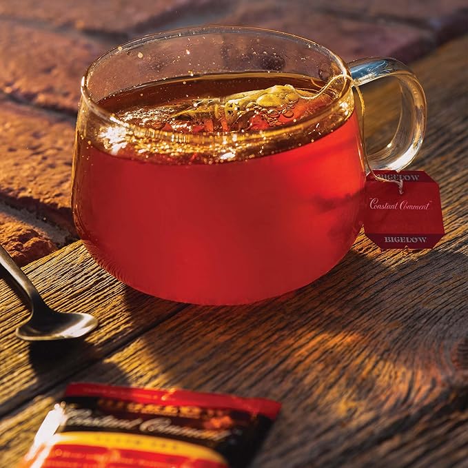 Bigelow Constant Comment Caffeinated Black Tea Bags, 20 Count (Pack of 6)