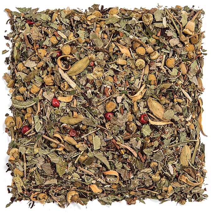 Tealyra - Tranquil Dream - Chamomile Honeybush Lavender - Calming - Relaxing - Herbal Loose Leaf Tea - Caffeine-Free - All Natural - 220g (8-ounce)