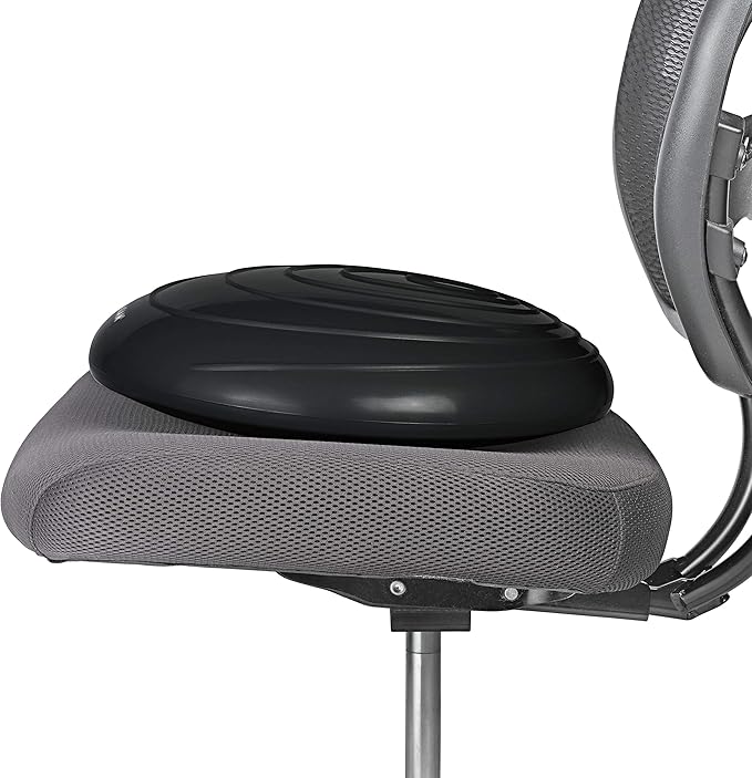 Gaiam Balance Disc Wobble Cushion Stability Core Trainer for Home or Office Desk Chair & Kids Alternative Classroom Sensory Wiggle Seat
