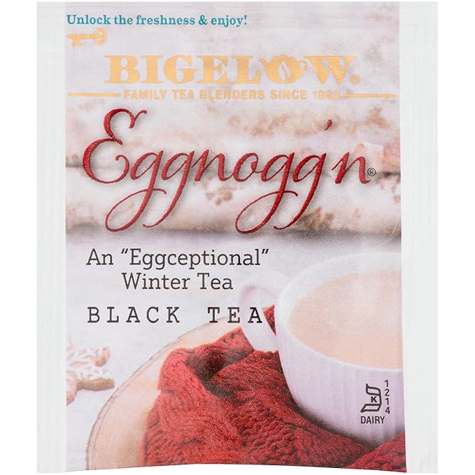 Bigelow Eggnogg'n Tea 18 ct tea bags