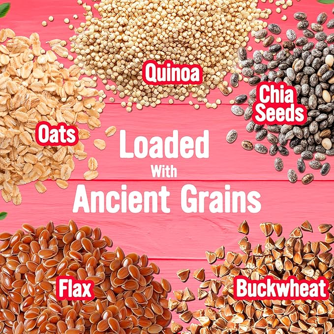 Cooper Street Chocolate Cherry Granola Bakes (12 pack) - Individually Wrapped Soft and Chewy Breakfast Granola Bars - Nut, Dairy & Soy Free - Great As Kids Snacks For School, Hiking Or Lunchbreak