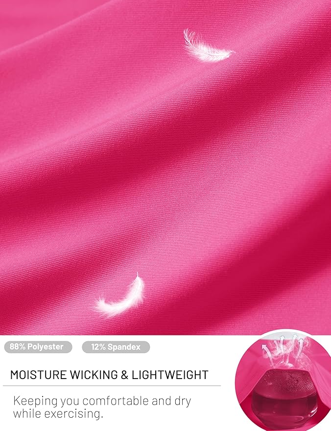 MAGCOMSEN Women's Workout Tank Top Athletic Muscle Sleeveless Crew Neck Shirt UPF 80+ Moisture Wicking Gym Running