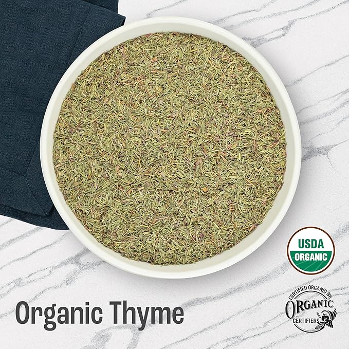 J Mac Botanicals Organic Thyme - 4 oz