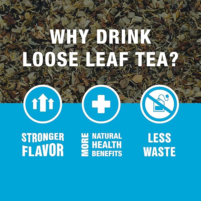 Tiesta Tea - Pear Reverie Tea, Loose Leaf, White Pear Herbal Tea, Premium Low Caffeine Tea Blend, Make Hot or Iced & Up to 50 Cups, 5 oz Refillable Tin