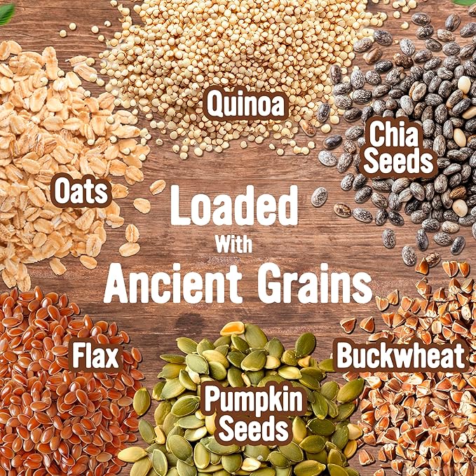 Cooper Street Banana Bread Granola Bakes (12 pack) - Individually Wrapped Soft and Chewy Breakfast Granola Bars - Nut, Dairy & Soy Free - Great As Kids Snacks For School, Hiking Or Work