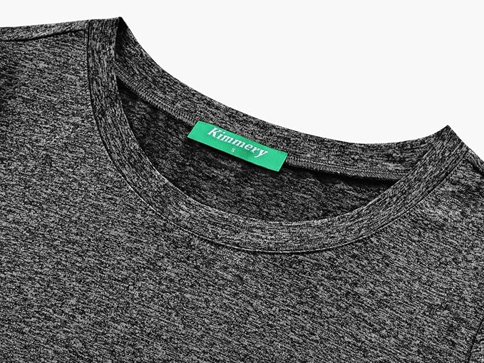 Kimmery Workout Tops for Women Long Sleeve Shirts for Women Quick Dry Line Decor Yoga Tops Sizes S-3XL