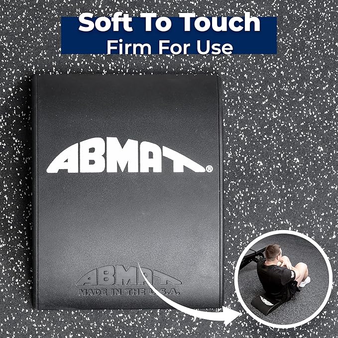 ABMAT Sit Up Mat- Premium Foam Abmat - The Original Abdominal and Core Trainer Mat for Full Range of Motion Sit ups, Crunches and Ab Workouts