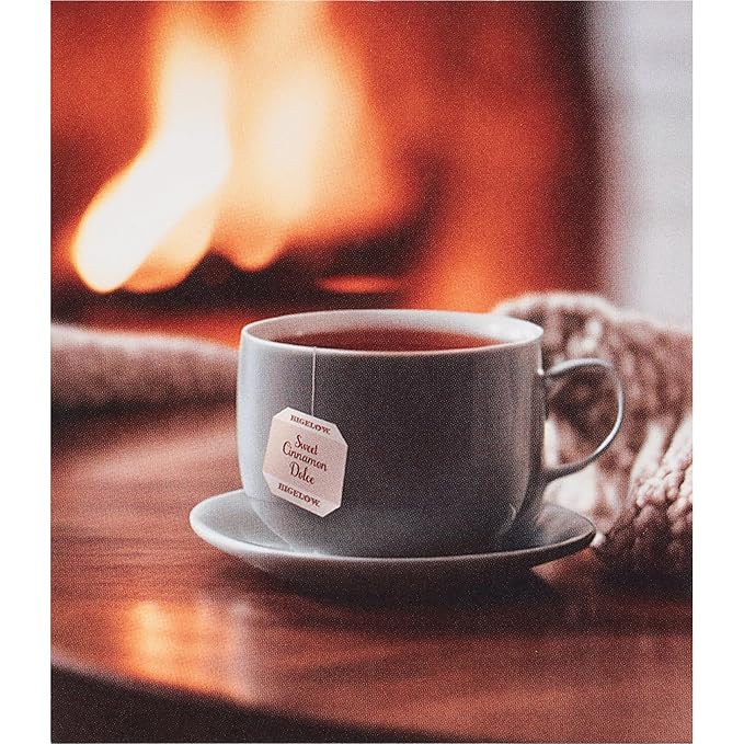 Bigelow Tea Sweet Cinnamon Dolce Black Tea, Caffeinated Tea with Cinnamon, 18 Count Box (Pack of 6), 108 Total Tea Bags (Packaging May Vary)