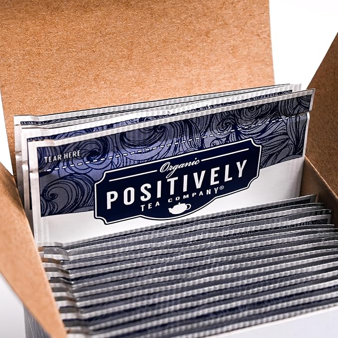 Organic Positively Tea Company, Herbal Detox Tea Bags, 20 Count