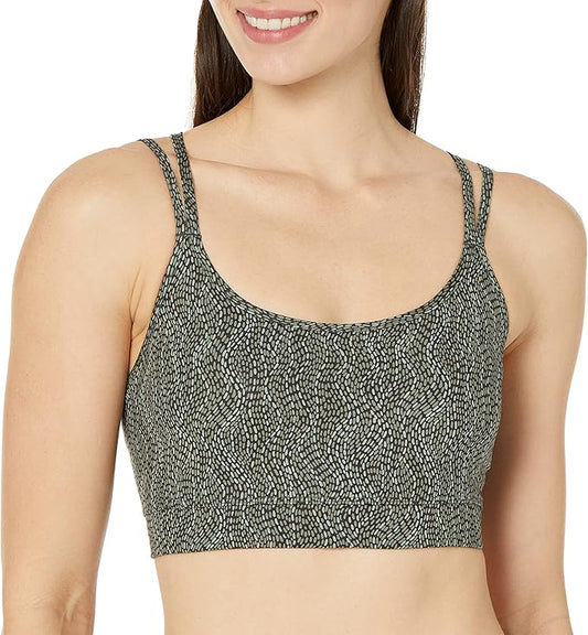 Amazon Essentials Womens Active Sculpt Light Support Strappy Back Sports Bra