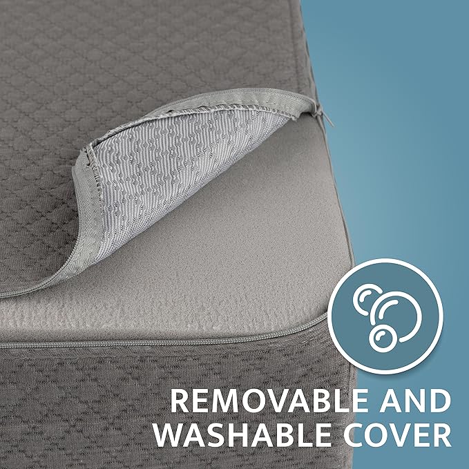 Kӧlbs Single Or Double Leg Elevation Pillow | Post Surgery Leg Pillow | Stylish Chic Jacquard Cover | Ankle Knee and Leg Support Pillow for Injury After Surgery (Adjustable)