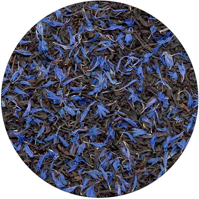 Tiesta Tea - Earl Grey de la Crème, Loose Leaf, Creamy Earl Grey Black Tea, Premium Blend, Caffeinated Black, Make Hot or Iced Brews Up to 50 Cups, 4 Ounce Refillable Tin