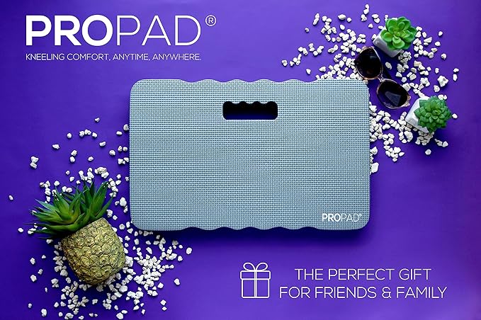 Thick Kneeling Pads, Garden Kneeler for Gardening, Bath Kneeler for Baby Bath, Kneeling Mat for Yoga, Knee Pad for Work, Floor Foam Pad, Extra Large (XL) 18 x 11 x 1.5 Inches, Gray (Pack of 2)