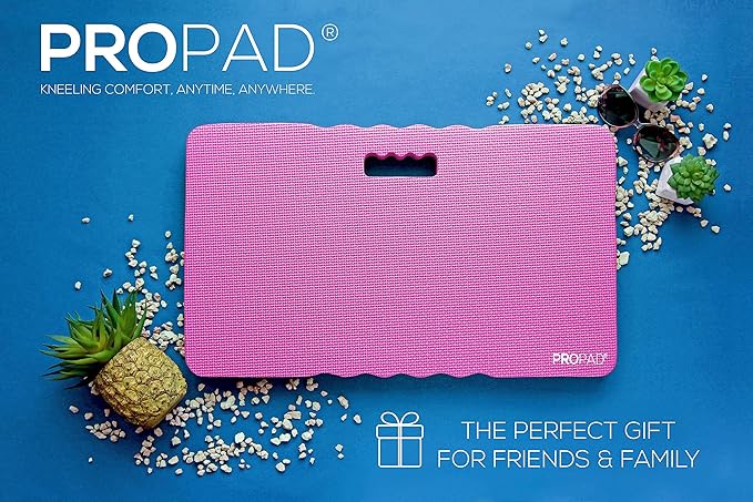 Thick Kneeling Pad, Garden Kneeler for Gardening, Bath Kneeler for Baby Bath, Kneeling Mat for Exercise & Yoga, Knee Pad for Work, Floor Foam Pad, 2X Large (XXL) 24 x 14 x 1.5 Inches, Pink