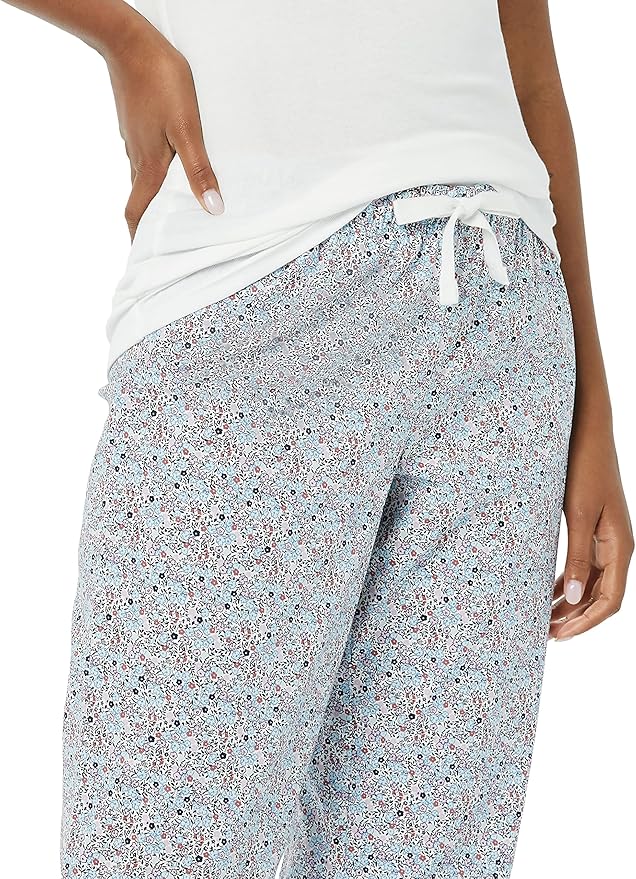 Amazon Essentials Women's Poplin Sleep Pant